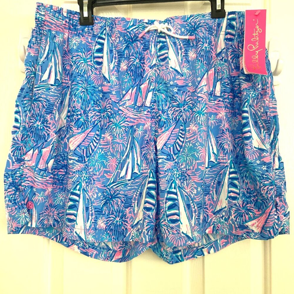 NWT LILLY PULITZER MENS CAPRI TRUNK